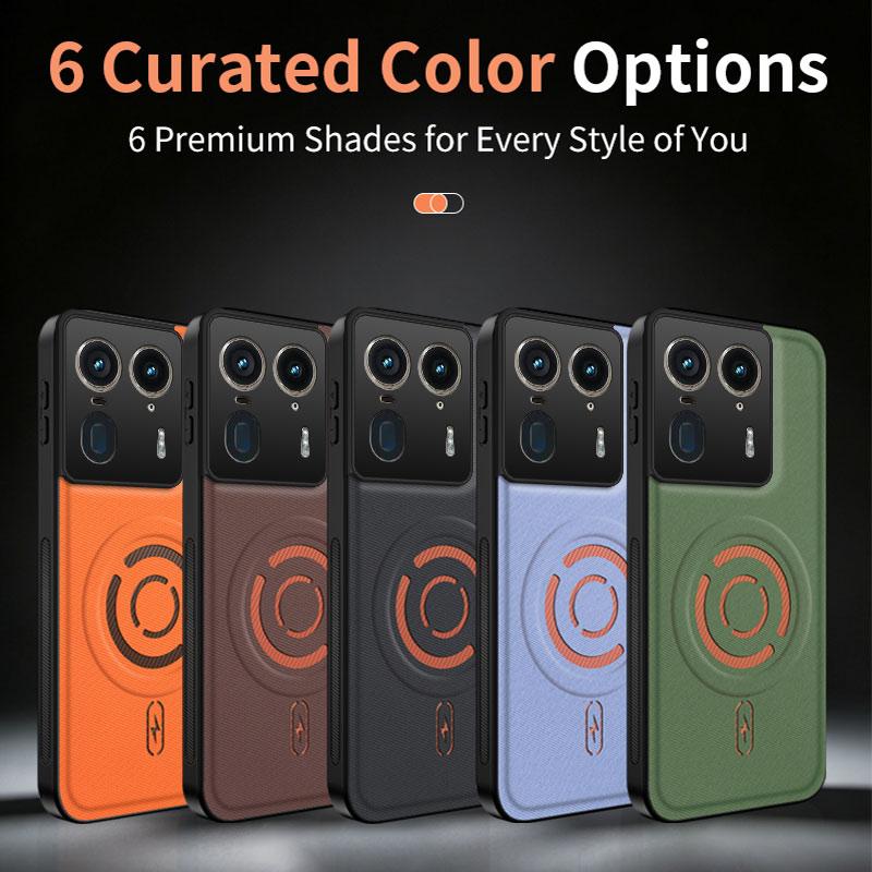 For Motorola Edge 50 Ultra Case Edge 50 Ultra Cover Phone Case Luxury Magnetic Silicone ShockProof Protective Back Cover Coque