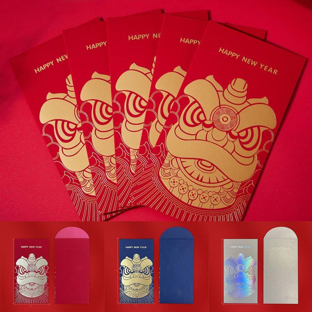 

Funny New Year Money Red Envelope Stamping Gold Luck Money Envelopes Childrens Gift
