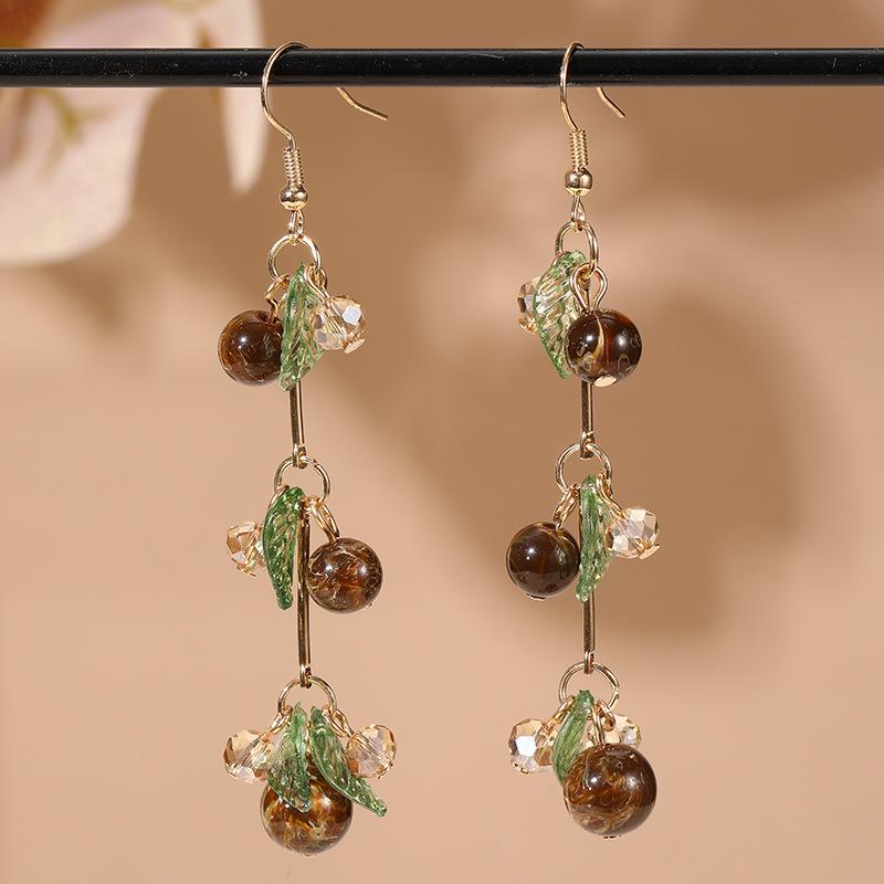 Boucles d'oreilles pendantes tendance pour les bijoux pour femmes