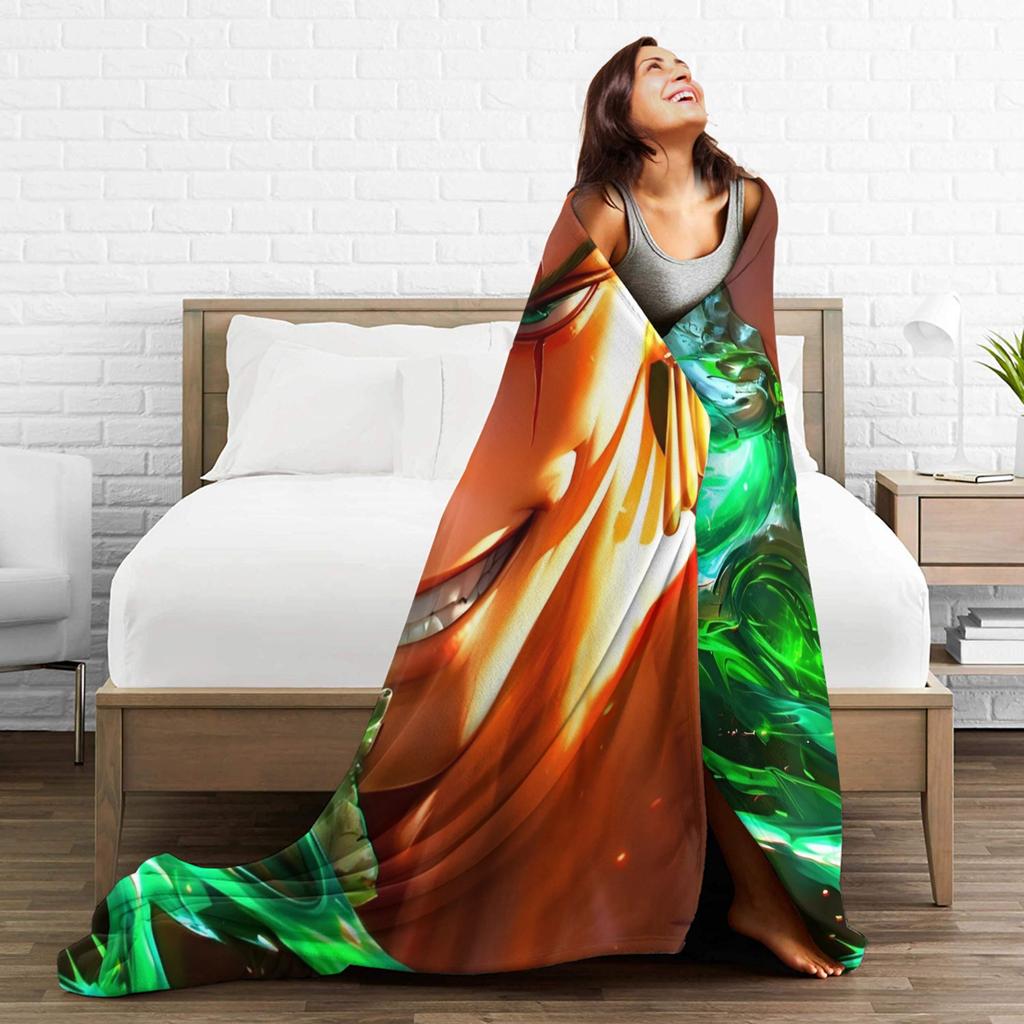One Roronoa Zoro P-Pieces Blanket Warm Funny Plush Throw Blanket For Couch Chair Sofa Bed Travel Flannel Bedspread Bed Cover