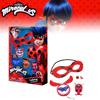 Genuine Ladybug Miraculous Girl Ladybug Redi Cat Noir Lady Rena Rouge Action Figure Toy