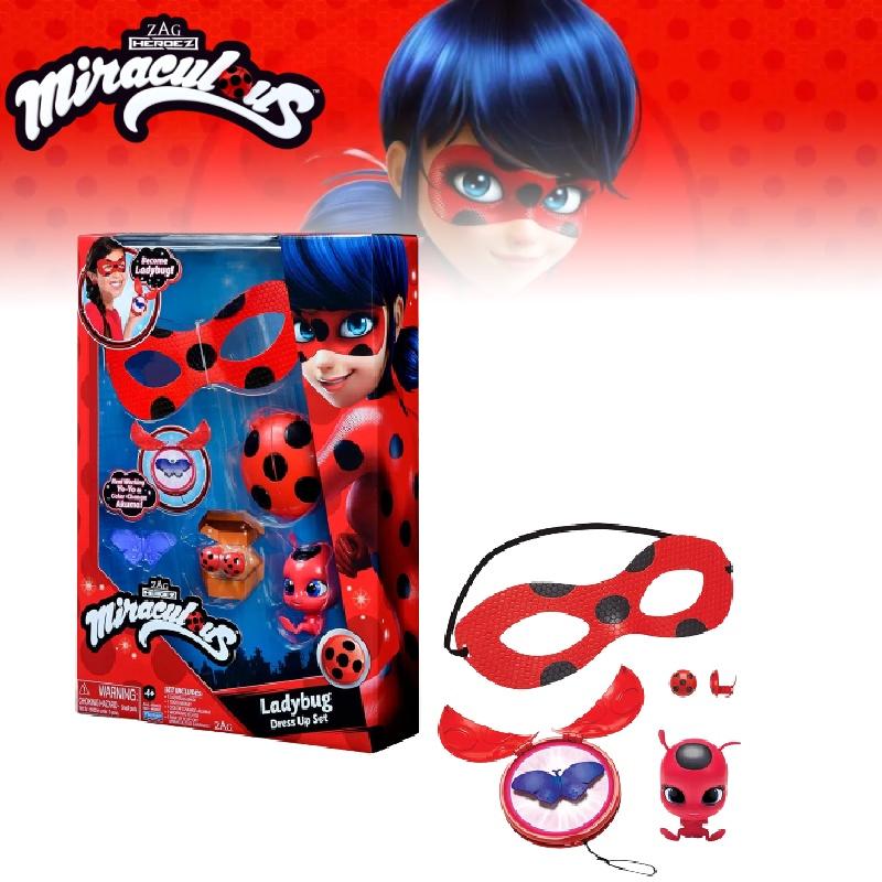 Genuine Ladybug Miraculous Girl Ladybug Redi Cat Noir Lady Rena Rouge Action Figure Toy