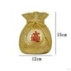 Chinese Flower Vase Shape Piggy Craft Wealth Furnishing Dorm Desktop
