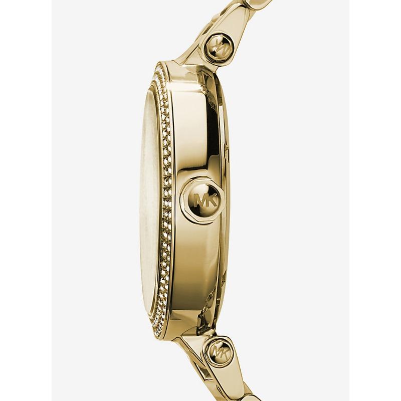 Michael Kors Parker Pavé Goldfarbene Uhr MK5784