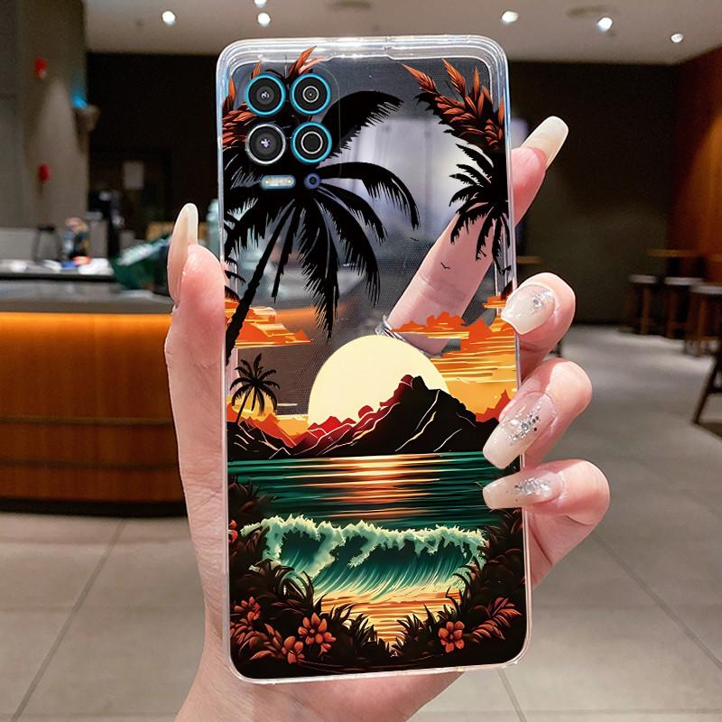 Phone Case For Motorola Moto G100 Soft Silicone TPU Transparent Viral Popular Panda Painted Casing Anti-scratch Slim Cover
