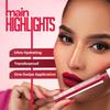 Juice Long Lasting, 4pc Lipstick Combo Set For Women(Epic Pink-M08 Bullet Lipstick, Stay-On Spice-MCR05 Play Up Lip Crayon, Yummy Pink-M13 Liquid L