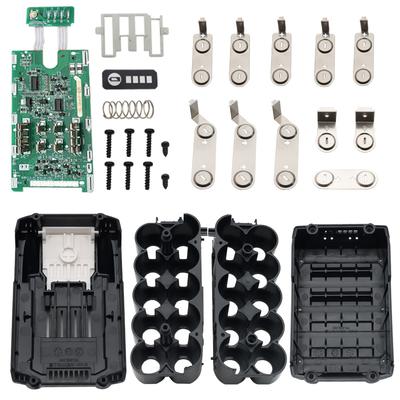10 X 21700 Li-ion Battery Plastic Case PCB Charging Protection Circuit Board Shell Box For MAKITA 40V Lithium Battery Housings