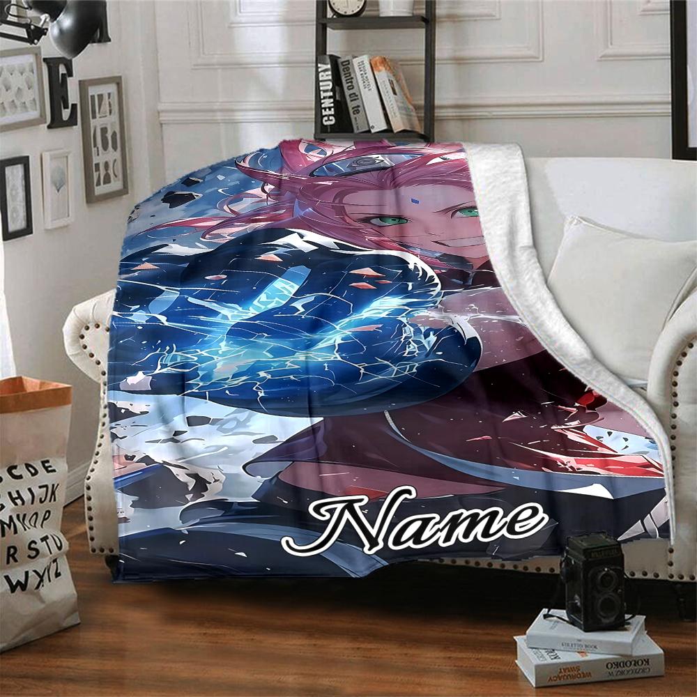 Custom Name Rogue Shinobi'S Awakening Party Blanket For Couch Bed Plush Cozy Fuzzy Blanket Super Soft Warm Blankets For Fall And Winter 0916189