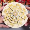 Creative Turntable Number Puzzles Wooden Brain Teasers For Kids Adults Difficult Math Games Iq Test Toys Educational Gifts