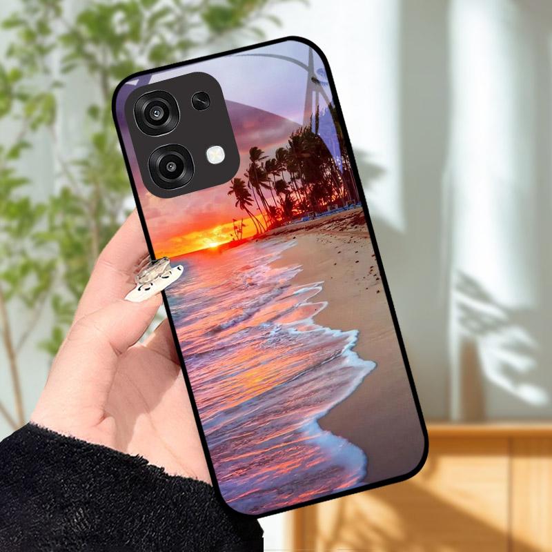 For OPPO F31 5G Case A6 Pro CPH2781 CPH2799 Luxury Tempered Glass Phone Case For OPPO A 6 Pro A6Pro Anti Fall Cover Shell Fundas