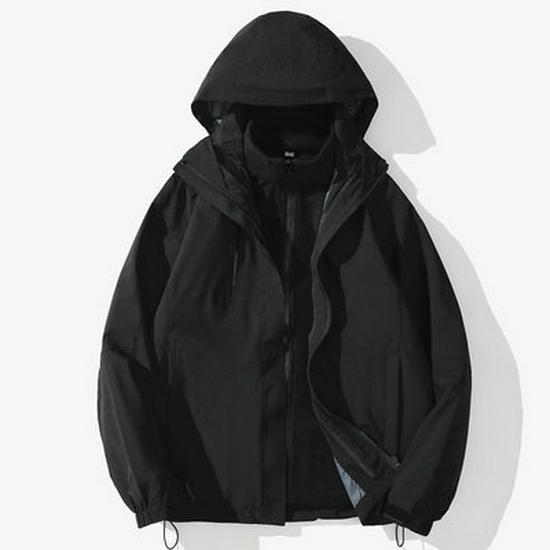 Mountain Series Outdoor Waterproof Windproof 3-in-1 Detachable Parka for Women and Men
