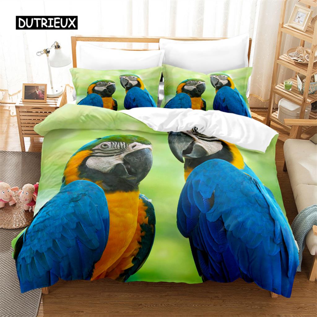 Schöne Tiere Bettwäsche Set Bettbezug Set 3D Bettwäsche Digitaldruck Bettwäsche Queen Size Bettwäsche Set Mode-Design