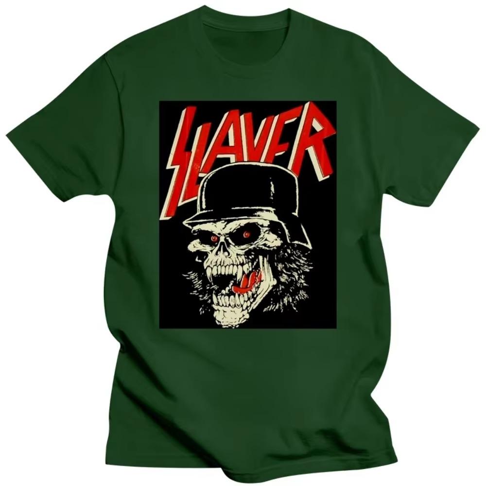Cool Slayer T Shirt GrungeMens Tshirt Men Punk Rock Cotton Urban T Shirt Cheap Discount Vintage Tee Shirt