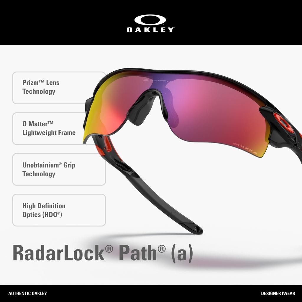 Óculos de Sol 0OO9206 RADAR LOCK PATH 38 920637 Prizm Road Sports [Oakley] (Ajuste da Ásia)