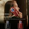 Funda de Cuero Genuino Premium Para Honor Magic V6 Soporte Giratorio 360° Ventana Inteligente Responder Llamadas Cubierta Protectora de Lente