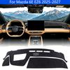 Dla Mazda 6E EZ6 2025-2027 Mata Przeciwsłoneczna na Deskę Rozdzielczą Przeciwodblaskowa Odporna na Zarysowania Zamszowa Ochronna Akcesoria do Modyfikacji Wnętrza