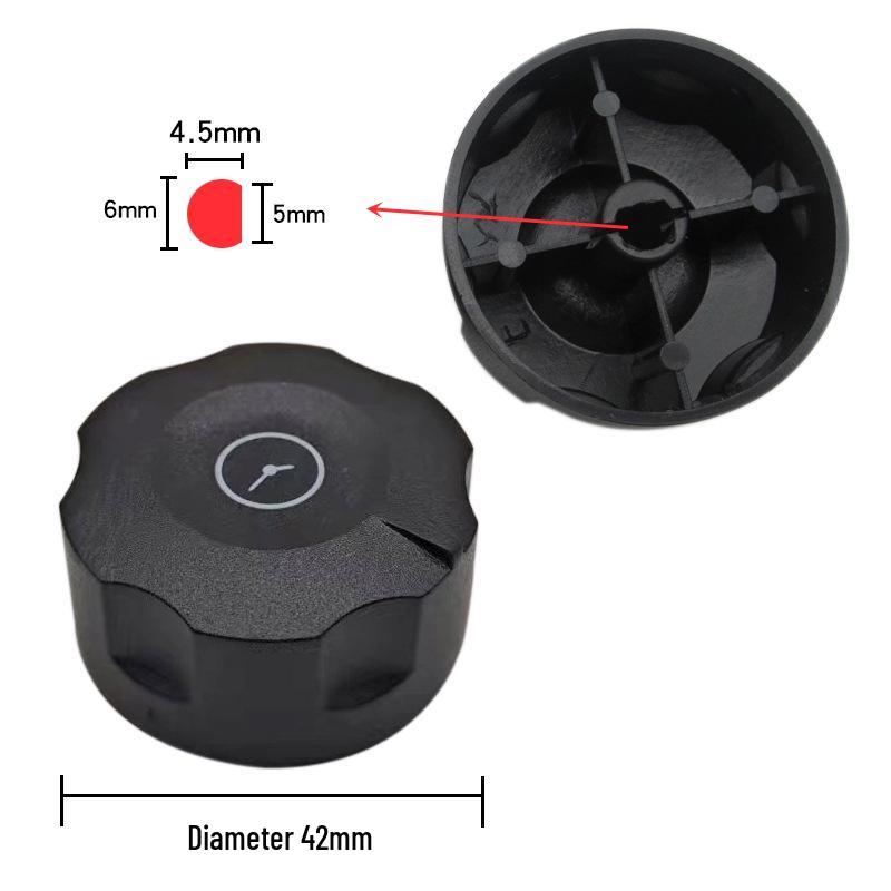 Timer per pentola a pressione elettrica e friggitrice ad aria con campanello, 60/90/120 Min, Interruttore temporizzatore a semicerchio/asse a croce