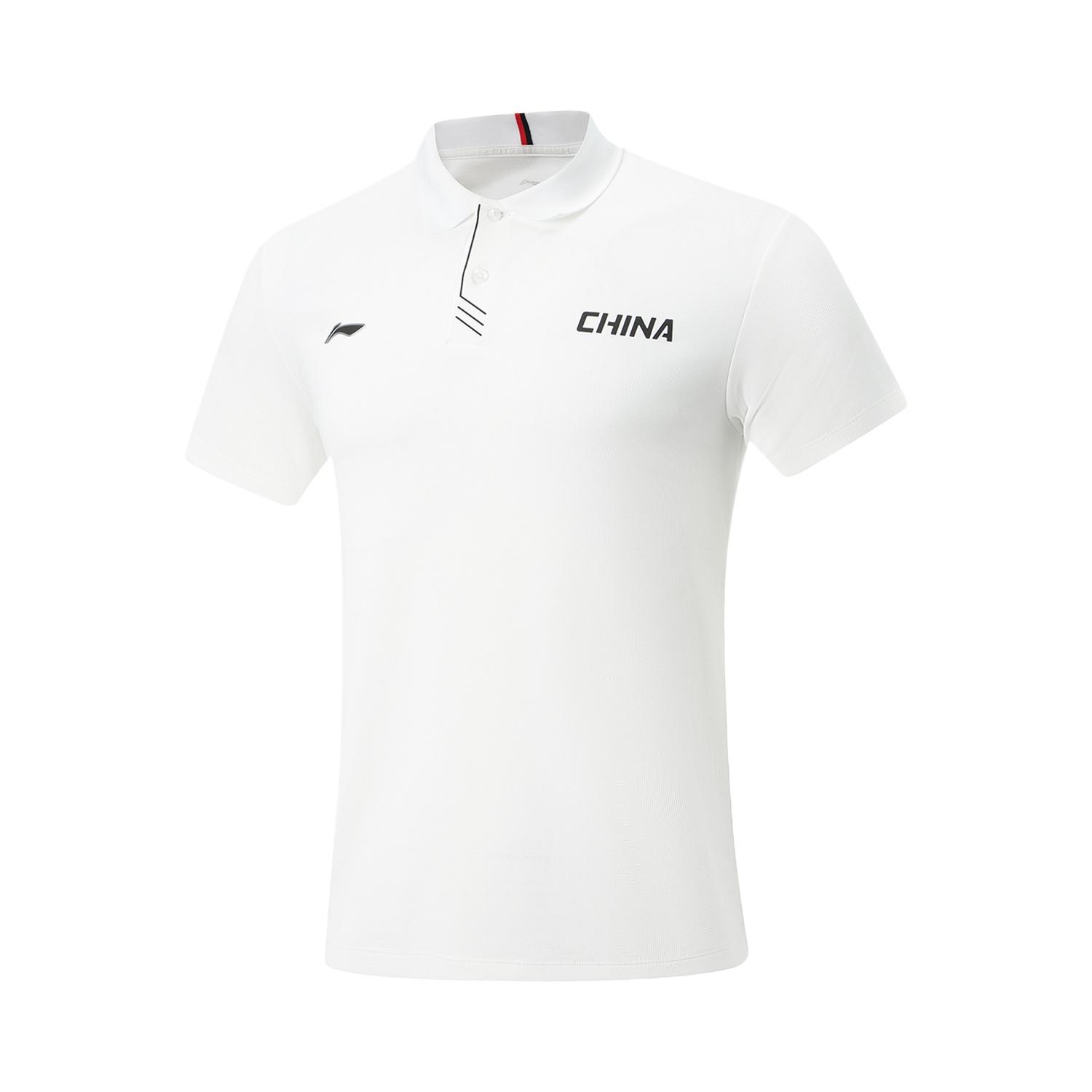 

Li Ning Table Tennis Series Quick-Dry Cool UV Resistant Logo Letter Polo Shirt Unisex tops APLW065-4 3XL
