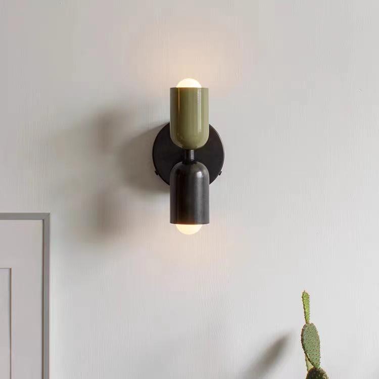Vintage Cream Double Head Wall Lamp for Bedroom or Dining Room - French Style Nordic Lighting Fixture