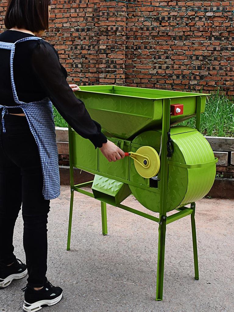 High-Power Wind Sorter & Threshing Machine with Copper Core Motor and Universal Fan Blade Accessories
