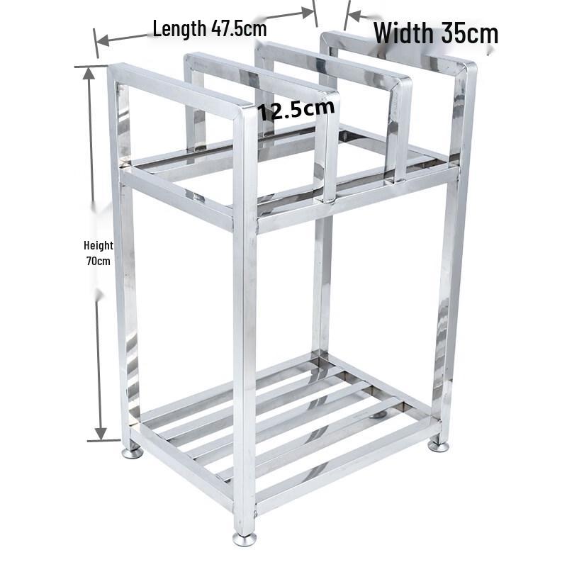 

Thickened Stainless Steel Kitchen Chopping Board Rack