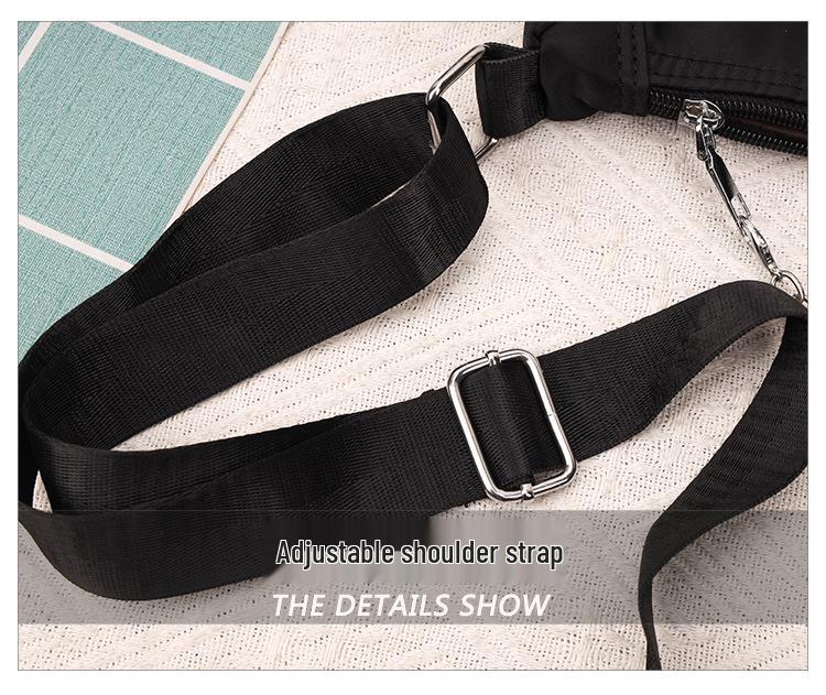 Vielseitige Damen-Umhänge- & Schultertasche aus Nylon - Trendig, tragbar, kleine Knödeltasche mit Münzfach