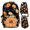 Kapybara Backpack For School School Urban Travel Roomy Kapybarka