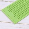 4Lines 28 Cells Braille Writing Board Portable Braille Study Supplies Braille Writing Slate  School