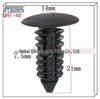 Plastic Tree-Shaped Snap Fasteners for Sheet Fixation - Nylon Rivets