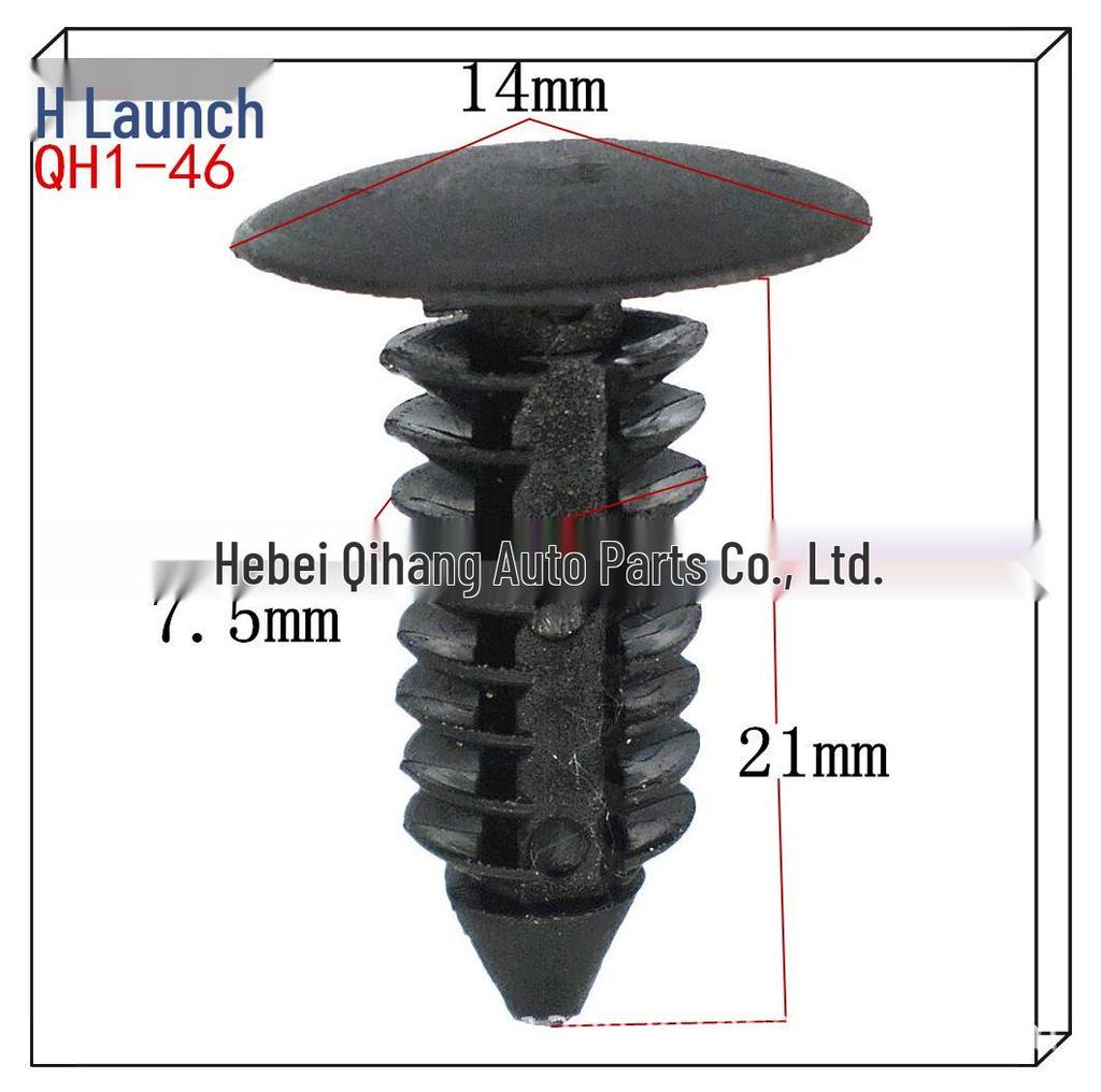 Plastic Tree-Shaped Snap Fasteners for Sheet Fixation - Nylon Rivets