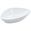 Wash Basin 58.5 X 39 X 14 Cm Ceramic White