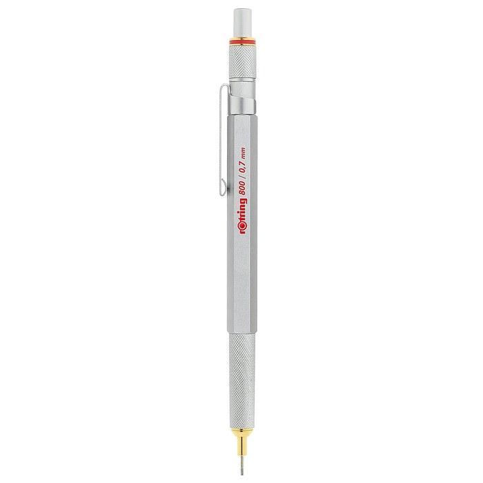 Rotring 800 Mechanical Pencil 0.7mm Silver 1904448