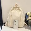 Schoolbag anti-splashing nylon cloth versatile backpack women's large capacity lightweight women's bag simple travel women's backpack