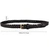New Handwoven Belt Vintage Pin Buckle Casual Ladies Belt
