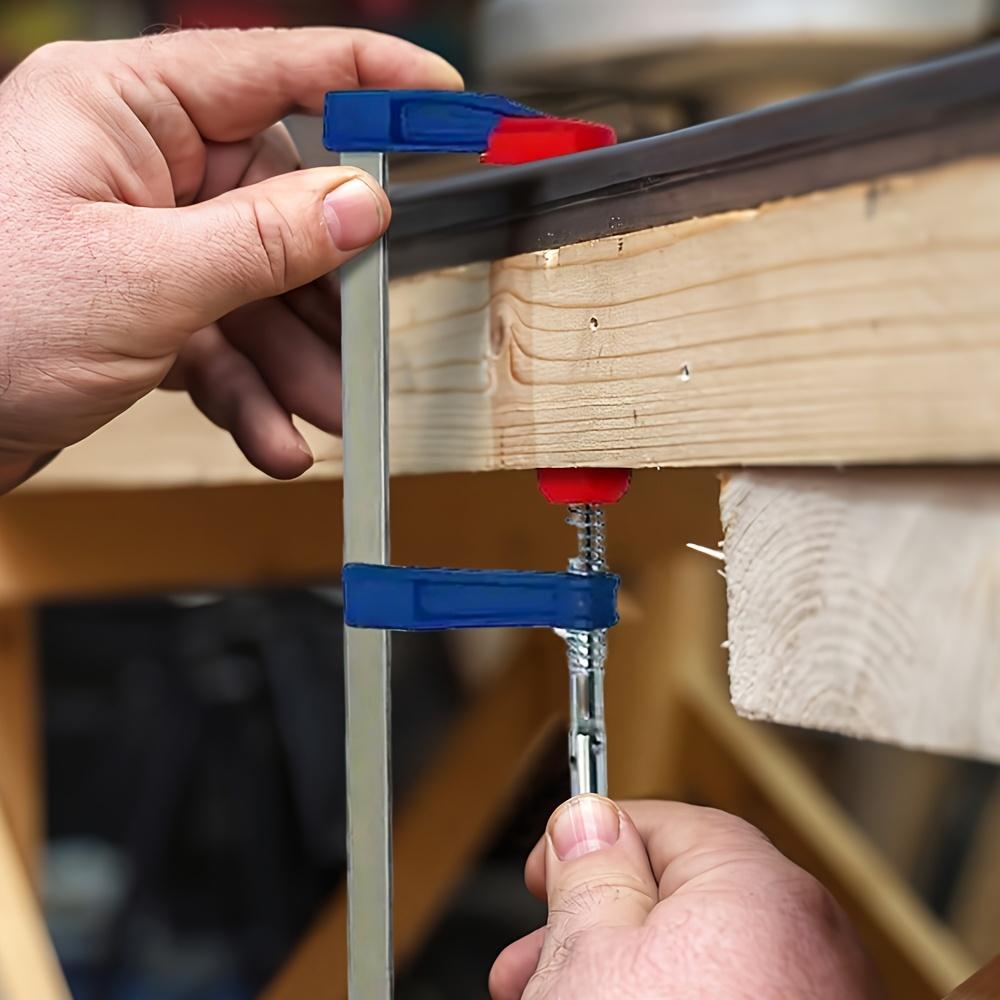 4Fast sliding piece F Model woodworking clamps12 Inch F Clamping bar clamp, quick sliding wooden clamp, easy to hold, quick adjustment of vise