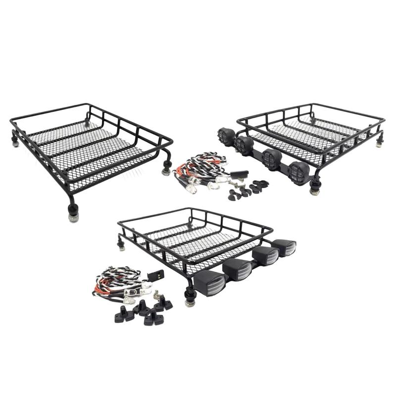 1/10 RC Car Roof Rack DIY Lightweight Luggage Carrier Tray Luggage Rack Upgrades