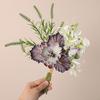 Simulated Bouquet Irises Doves Bouquet Realistic Silk Flowers Low Maintenance Fake Flower Bouquet Interior Decor