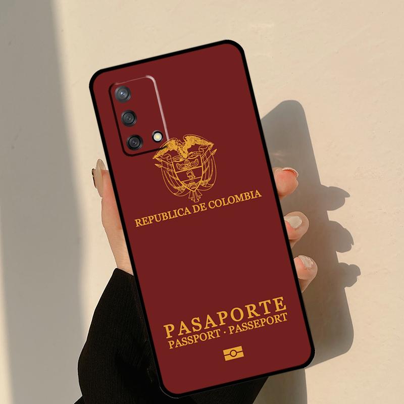 Colombia Flag Case For Oppo A60 A40 A80 A18 A38 A58 A78 A98 A15 A54 A74 A94 A17 A57 A16 A76 A96 A6 A5 Pro