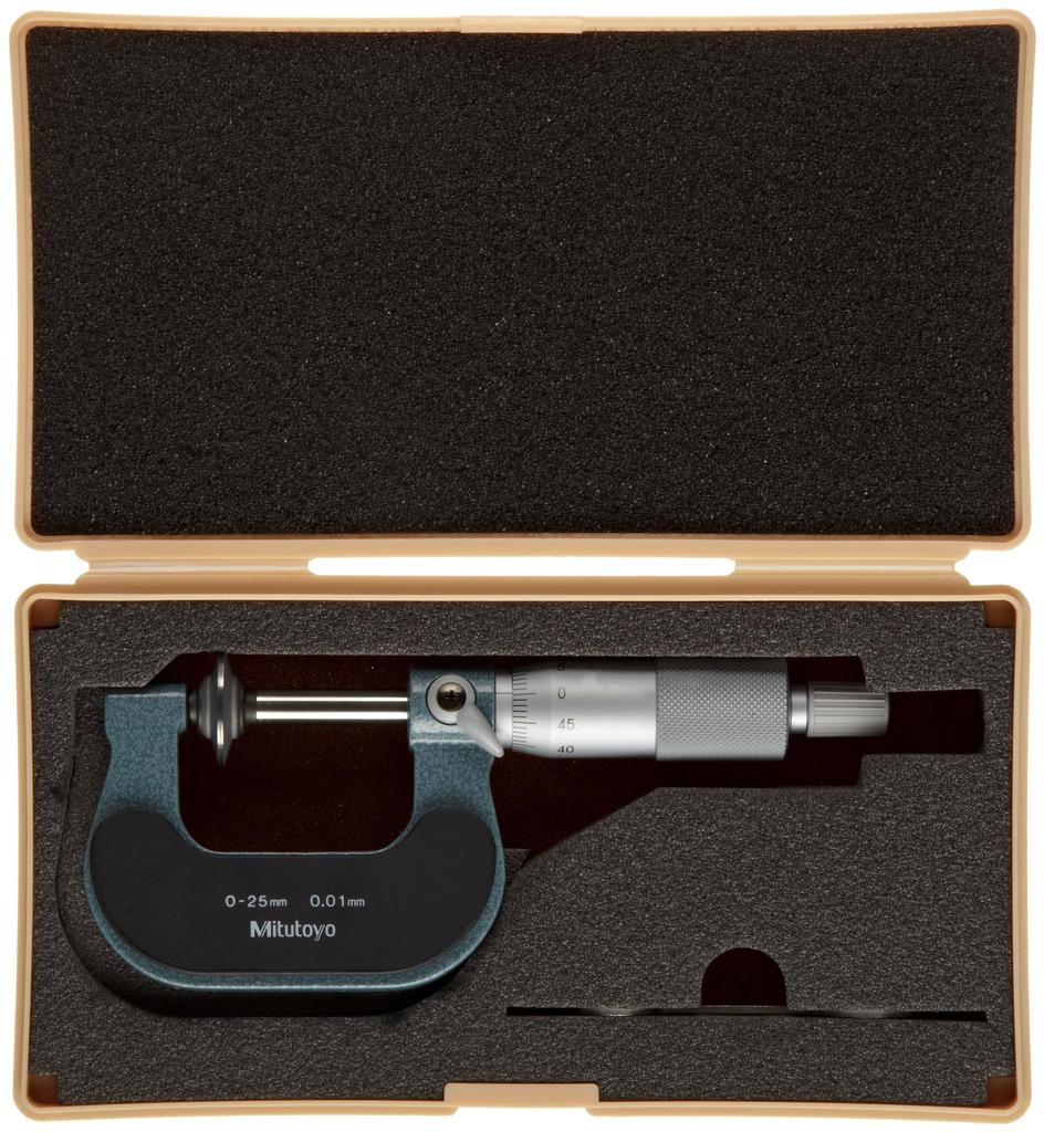 Mitutoyo Tooth Thickness Micrometer Analog with Carbide Tip GMA-25W 123-113
