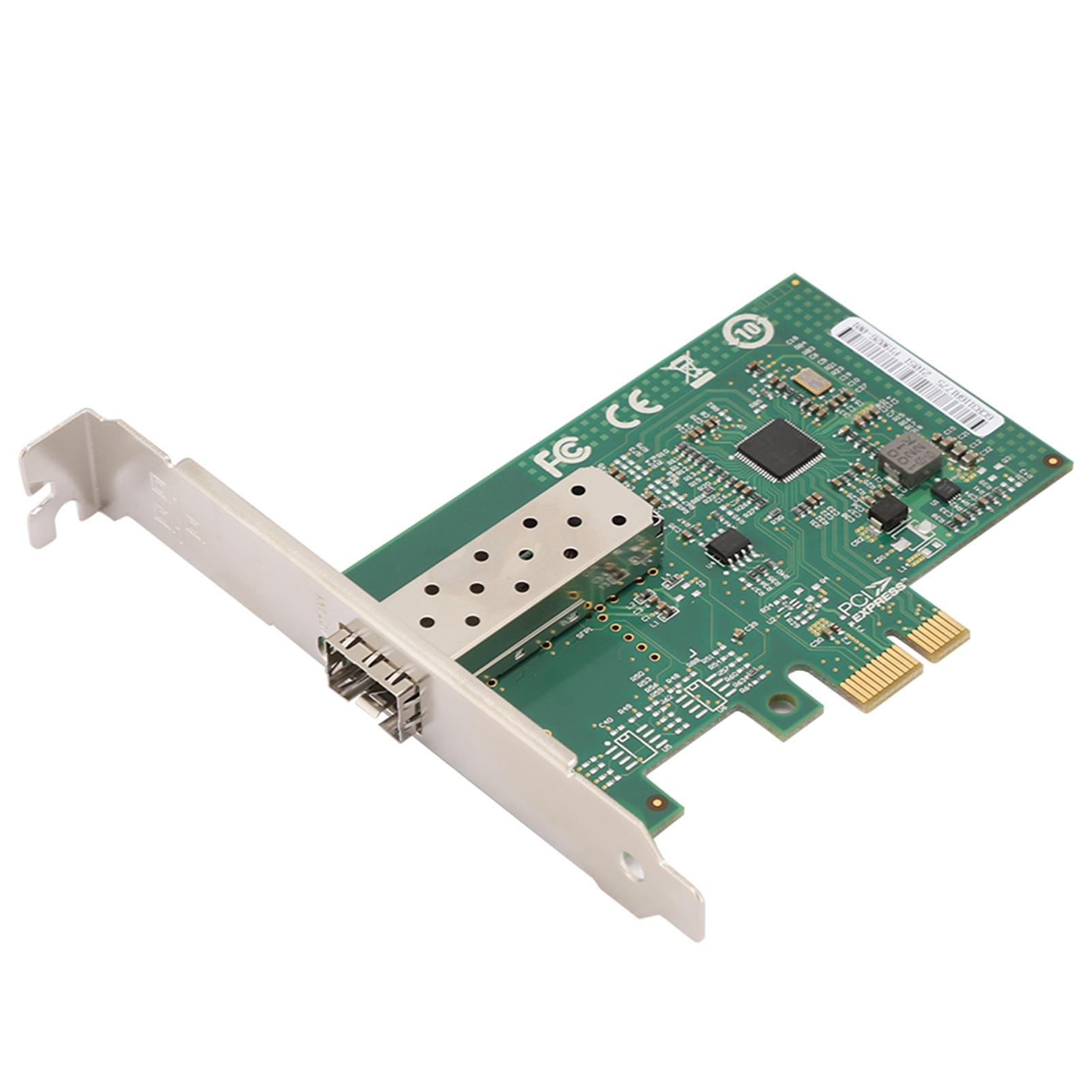 

Мережева карта Fiber Gigabit Ethernet для Intel i210 PCI Ex1 Single Port SFP 101001000bps