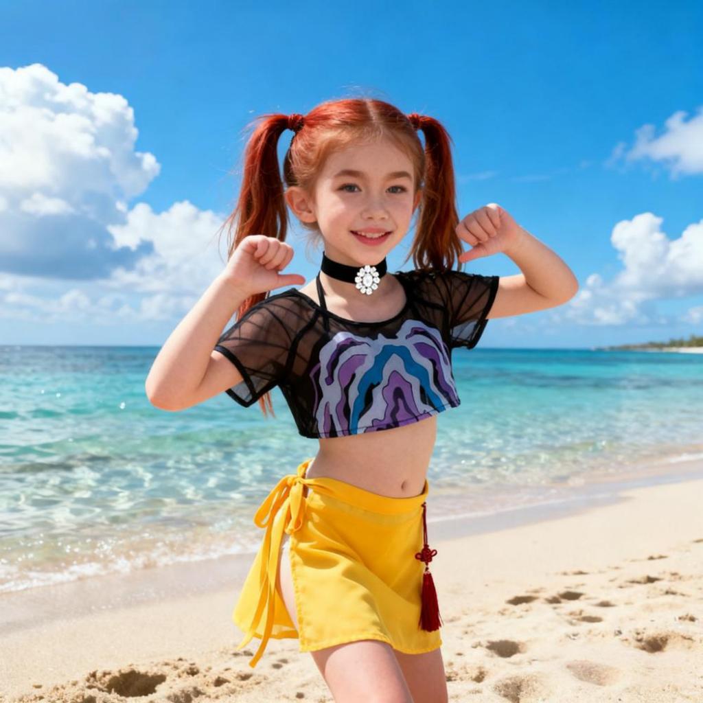 Hot Anime And TV Drama Characters. Female Protagonist Group's Children's Cosplay Outfits. The Same Elements' Swimsuit Cosplay Performance Outfits.