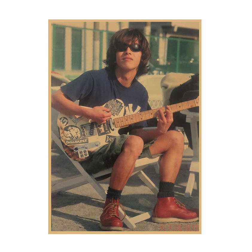 Takuya Kimura Japanese Star Kraft Paper Poster Decor for Dorm, Bar, or Cafe - 585
