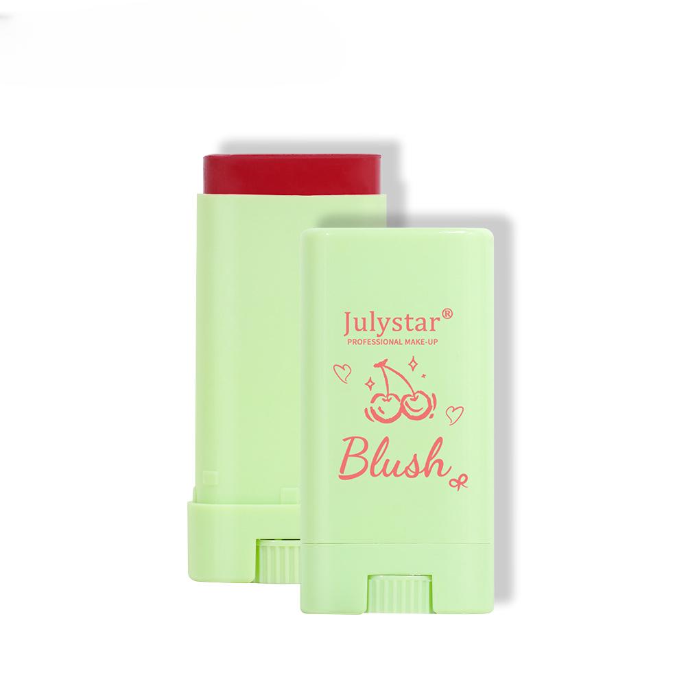 Rosto Natural Matte Blush Balm Expansivo Alto Brilho Gloss e Blush Stick