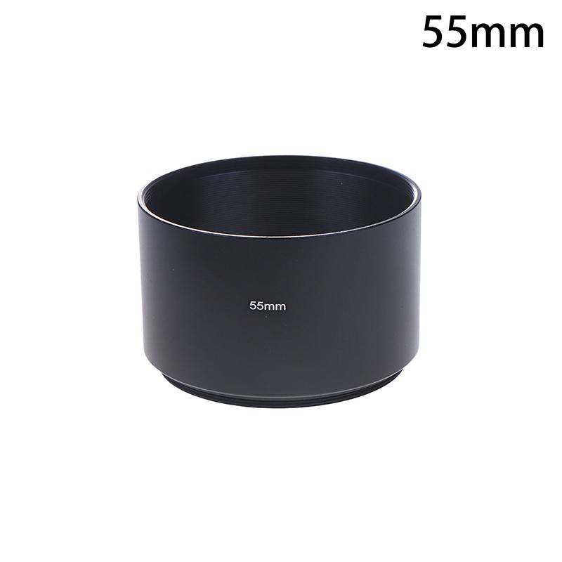 40.5Mm 43Mm 46Mm 49Mm 52Mm 55Mm 58Mm 62Mm 67Mm 72Mm 77Mm Long Metal Lens Hood For Camera Lens Universal Sunshade