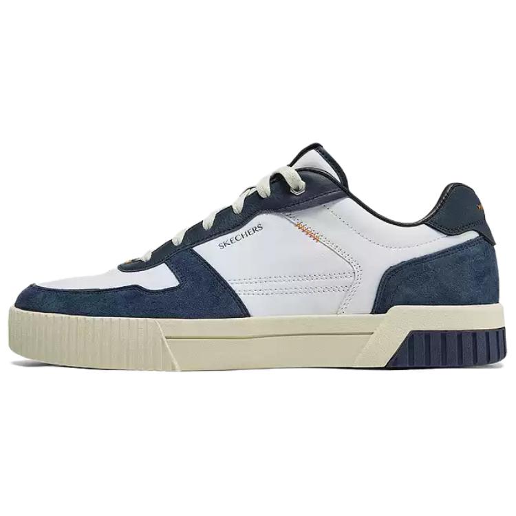 Skechers Court Classics Удобные Универсальные Низкие Кеды для Скейтбординга Мужские кроссовки Белый 254040W-WNV 42