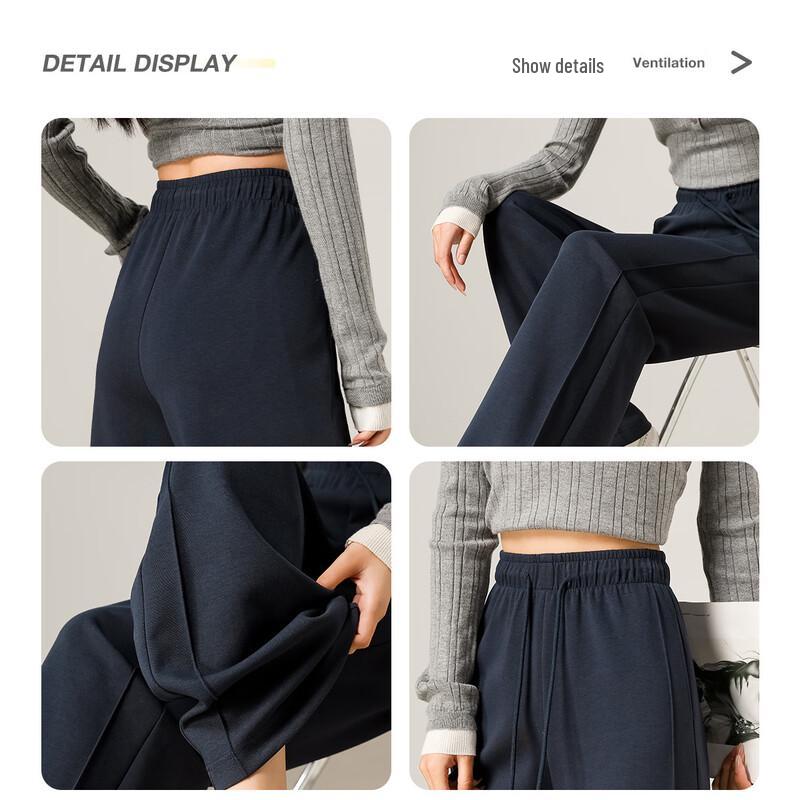 Women's Cloud Cotton Banana Wide-Leg Casual Pants
