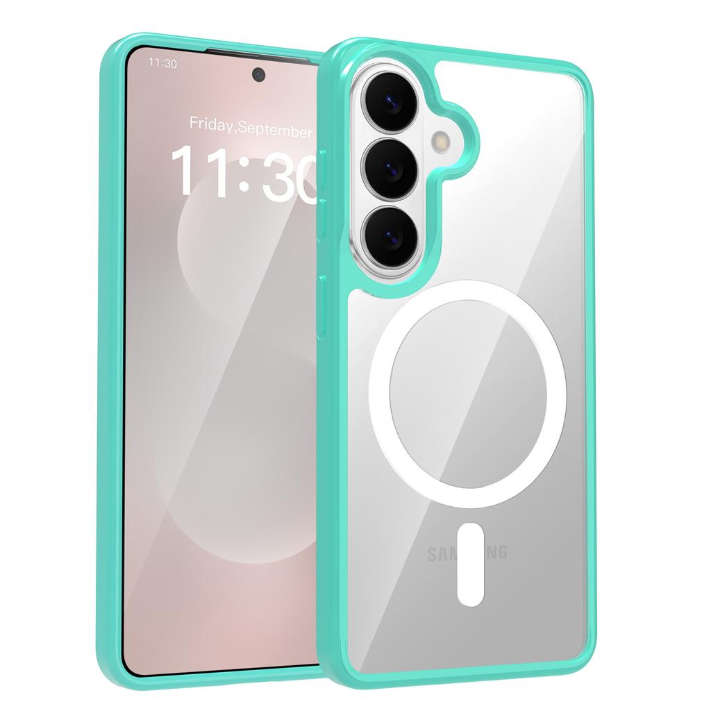 Neue S26pro Transparente Magnetische 25ultra Einfache S24fe Ultradünne Handyhülle S23 Rundumschutz S22 Sturzsichere Hülle