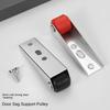 Durable Silent Furniture Caster Mobile Side Mounted Door Support Moving Wheel Household Moving Tool Pulley