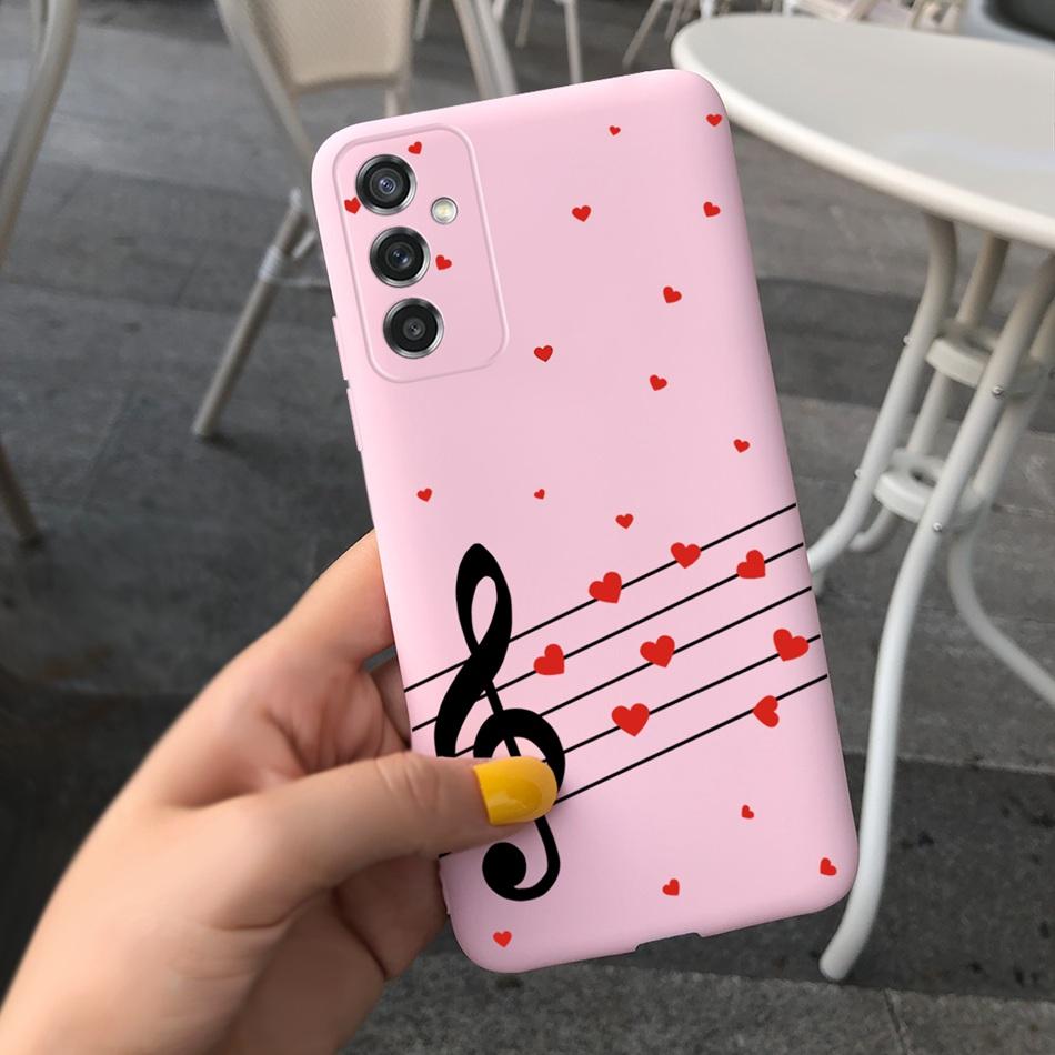 For Samsung Galaxy M52 Case For Samsung Galaxy M52 A52S 5G M 52 A 52S Cover Coque Liquid Silicone Back Case For Samsung M52