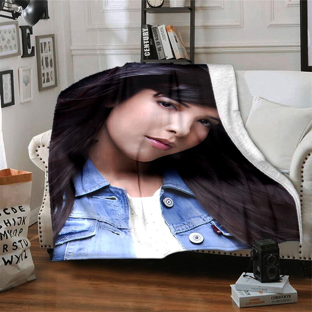 Indila Theme Printed Blanket - Perfect for Couch, Bed, Travel & Outdoor Use | Machine Washable, Cozy & Durable.
